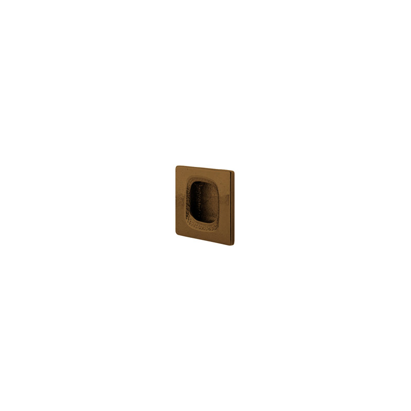 Tab Recessed Pull, Silicon Bronze Medium