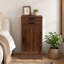 Armoire de bar modulaire avec rangement en bois de noyer pour salle à manger