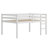 Wood Loft Bed With Ladder-1263386806