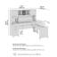Bureau en L réglable en hauteur Paelynn-711004494