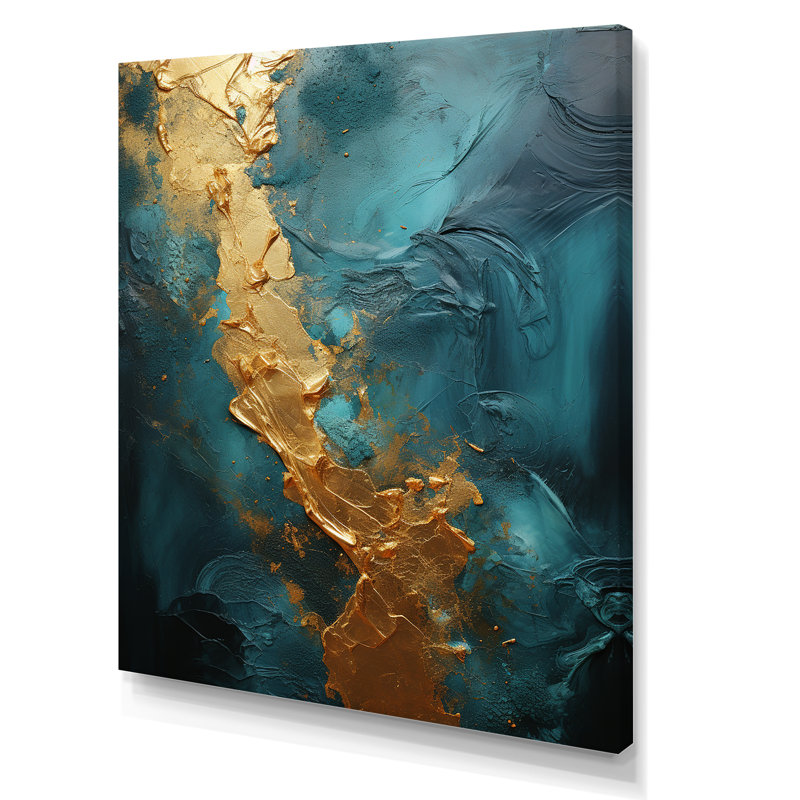«Midas Forest Spirals II», reproduction sur toile, Toile tendue, H 20 po x l 12 po x P 1 po
