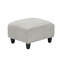 Canapé à accoudoirs arrondis 84,6 po Eibe-1287625845