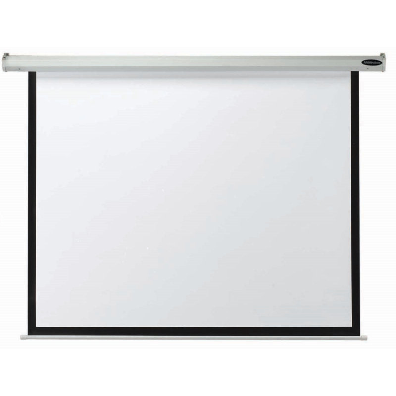 AARCO Manual Projector Screen, 50" H x 50" W