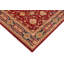 Tapis rouge oriental en laine noué à la main 7 pi 1 po x 9 pi 1 po Oriental