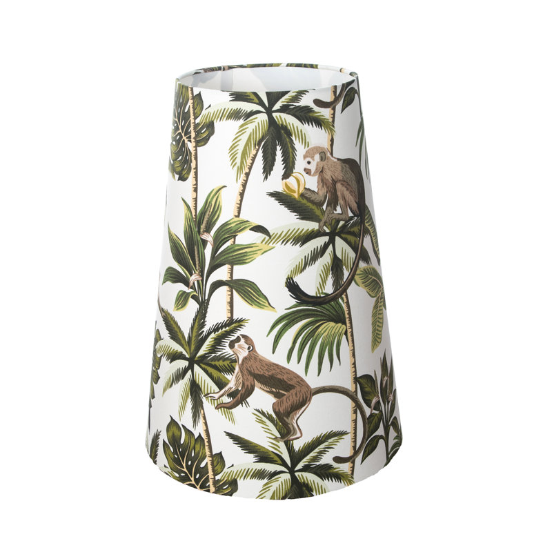 132.08 cm H Novelty Cotton Lamp Shade ( Screw On ), White
