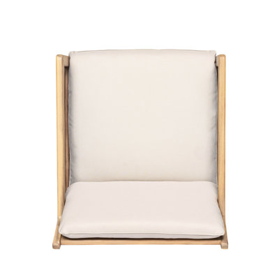 Fauteuil d'extérieur en bois pour 2 personnes avec coussins, style contemporain avec dossiers à lattes, coussins d'eau, fauteuil club de patio, style avec pieds fuselés, pour les espaces