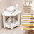 Shower Bench For Inside Shower - Hdpe Poly Corner Shower Stool For Shaving Legs, 300lbs Shower Seat With Storage Shelf, Shower Chair For Bathroom Indoor Outdoor Use, Grey/white/black-792632185
