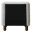 Table de chevet rembourrée Grey Boucle