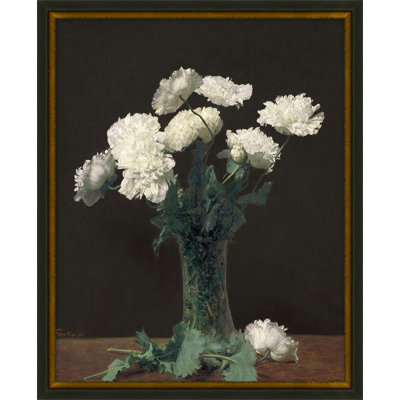 Fonte Floral 1 Framed Painting Canvas