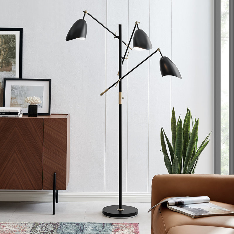 Bradan 67.5'' Tree Floor Lamp, Black