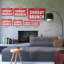 Panneau de fantaisie en aluminium 7 po x 10 po Sunday Brunch Street (paquet de 2)