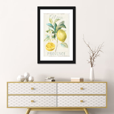 « Floral Lemon IV » par Danhui nai, reproduction d’art