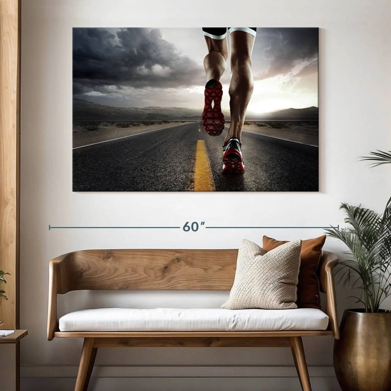 Sireci Highway Run, 34" H x 51" W