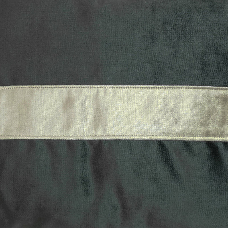 Iridescence Band Decorative Pillow, Graphite, Bolster 14"H x 42"W