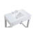 Hudson 36'' Single Bathroom Vanity with Engineered Marble Top-93548956