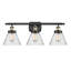 Éclairage pour meuble-lavabo 3 lumières 28 po Ballston Urban Cone-1318538322-1227796477-1227796478