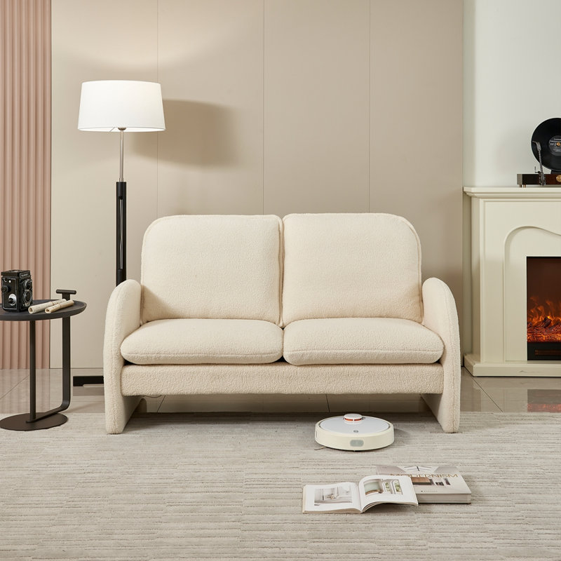 Petit canapé 59 po, Beige
