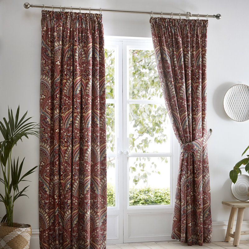 Palais Cotton Room Darkening Curtain Pair