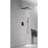 10 Inch Shower Head Bathroom Luxury Rain Mixer Shower Complete Combo Set Wall Mounted