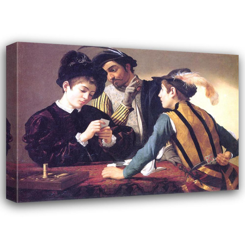 Cardsharps, 35" H x 48" W
