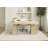 Geometric White Textured Curves Indoor Area Rug-28369471