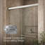 Revel Sliding Shower Door, 70-In H X 44-5/8 - 47-5/8-In W, With 1/4-In Thick Frosted Glass-1417461400-1398113025