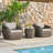 Cambelle Round Metal Outdoor Side Table , 20'' in. W 20'' in. D-1968005685