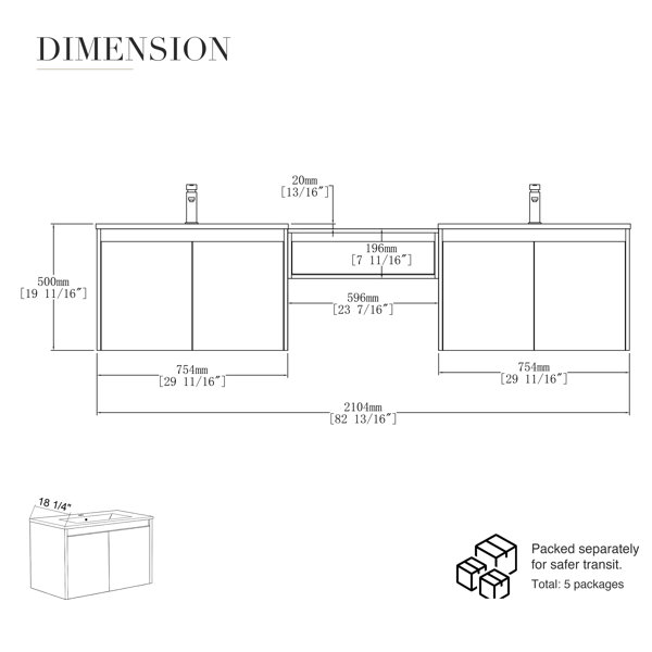 Dimensions du produit