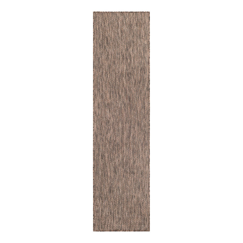 Abderus Light Brown Indoor Area Rug, Runner 2' x 8'
