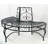 Metal Semi-Circle Tree-Wrap Bench-50844518