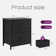 Jaece Modern 2-Fabric Drawer Nightstand, Small Space Bedside Table, End Table Storage Cabinet