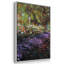 Sentier dans le jardin de Monet à Giverny, 1901, reproduction d'art sur toile encadrée 3 pièces-33385827-33385833