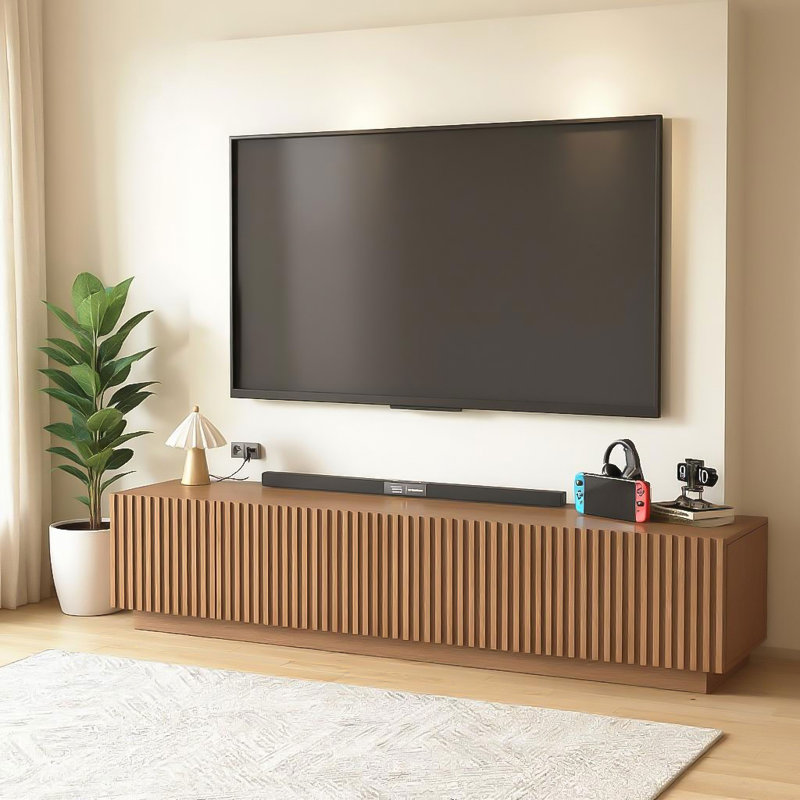 Meuble télé 86,6 po Carlethia