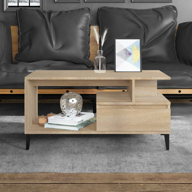 Four Leg Coffee Table with Storage