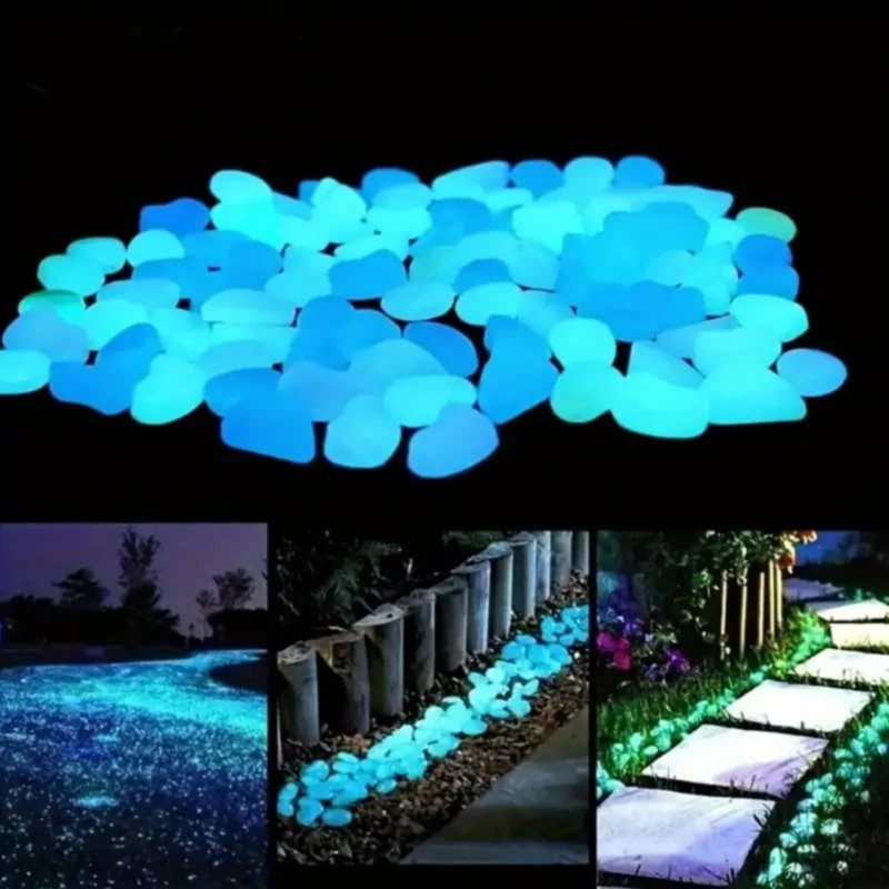 Luminous  Glowing Pebbles, C