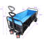 Chariot pliant de grande capacité avec chariot extensible