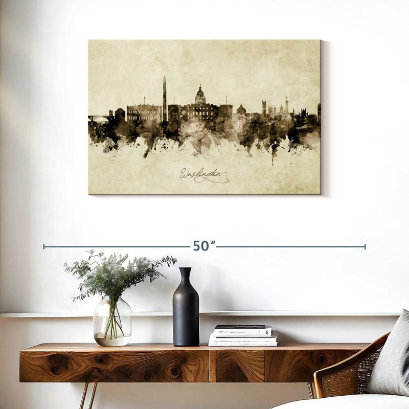 Sireci Washington DC Skyline II, 24" H x 36" W