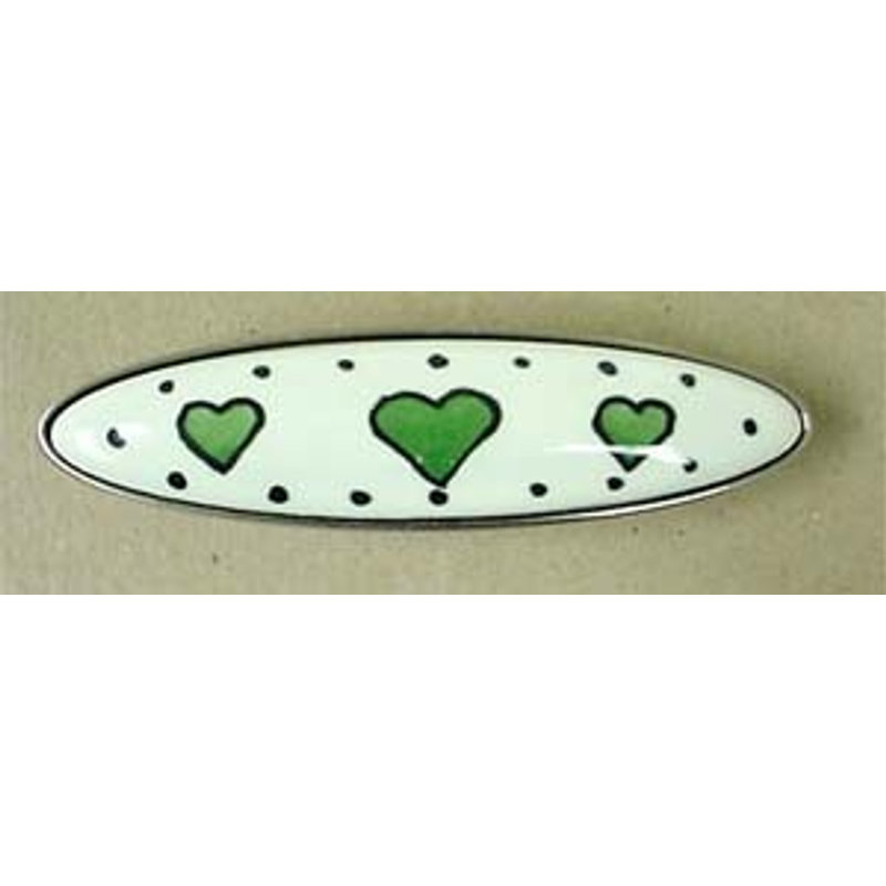Poignée verte 3 po Green Hearts