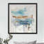 «Malibu Marina I», reproduction encadrée-1034425565