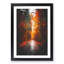 Autumn Road in Austria in Abstract - Picture Frame Graphic Art Print-55683352-55683353