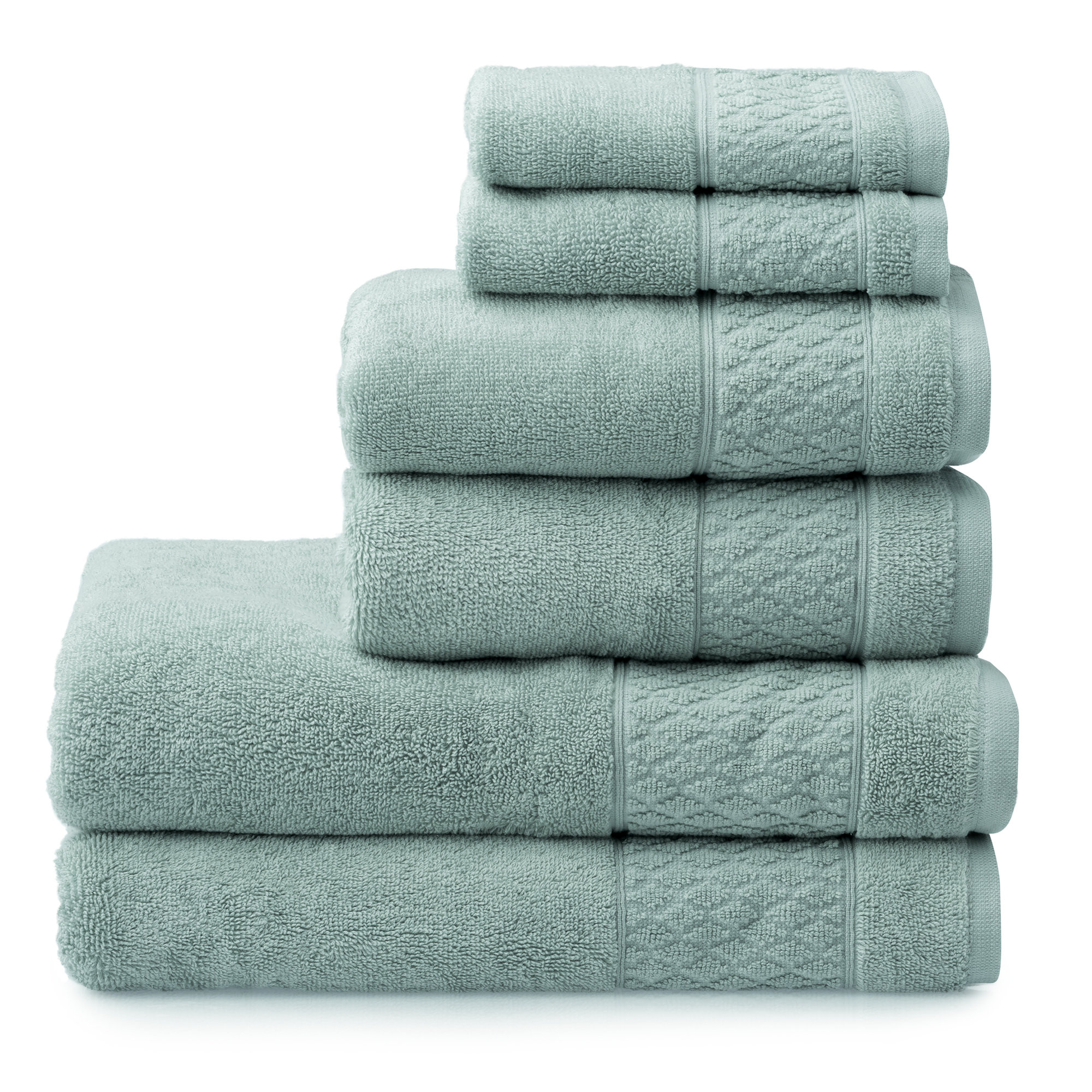 Annaleice 100% Cotton Towel Set, Mineral