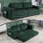 92'' Convertible Sofa Bed 3 Seaters Sleeper Sofa Compression Couches Folding Floor Couch-118769538