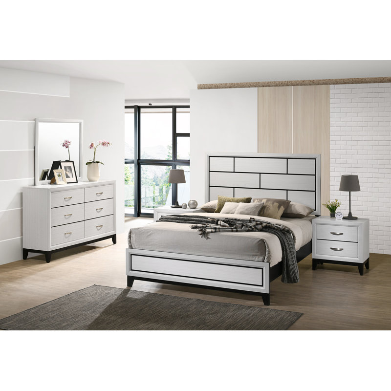 Ensemble de chambre à coucher 5 pièces standard, Grand