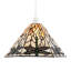 Dragonfly Tiffany Glass Pendant Light Shade With Hexagonal Shape By