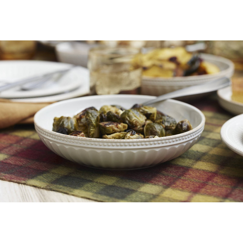 Lenox French Perle Groove 12-Piece Dinnerware Set
