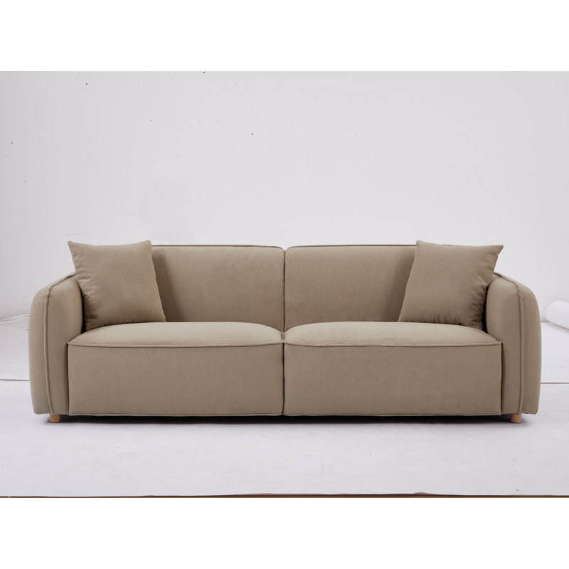 Upholstered 90.6'' Sofa, Gray