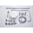 9999-ORB Rain Shower System Set 2 Knobs Mixing 8 Inch Round Rainfall Shower Head With Handheld Spray Bathroom Shower Faucet-104979297