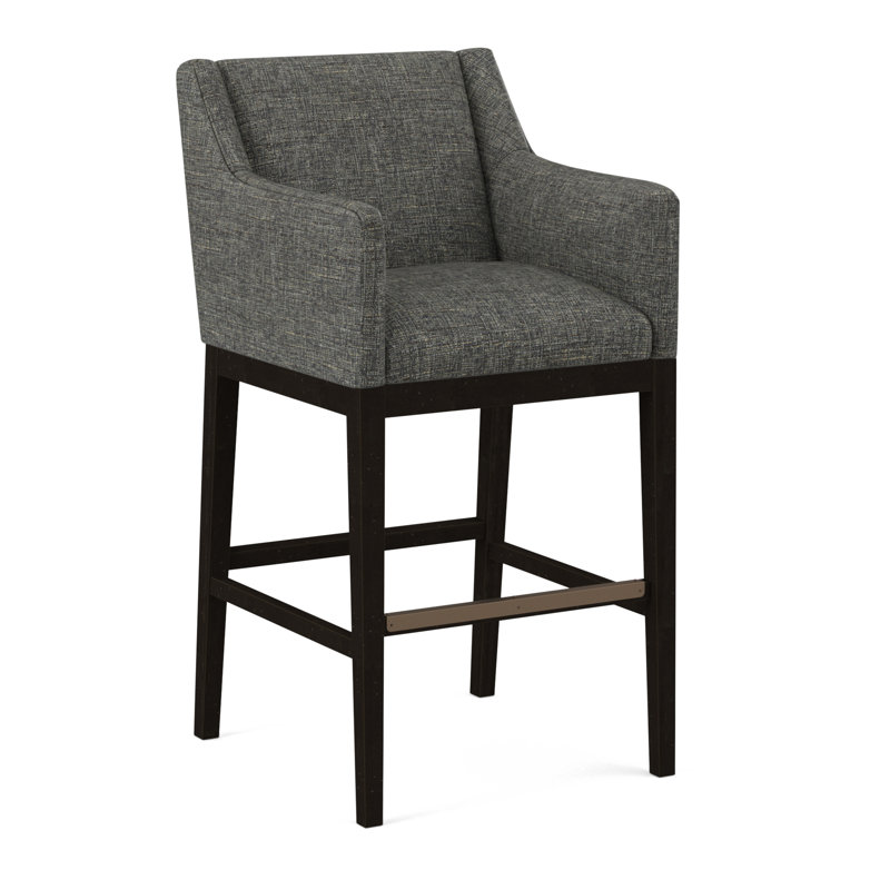 Upholstered Stool, 61536-78, White