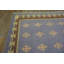 Antique Geometric Indian Flatwoven Large Room Size Cotton Dhurrie Rug