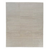 Flip Wool Striped Area Rug in Gray